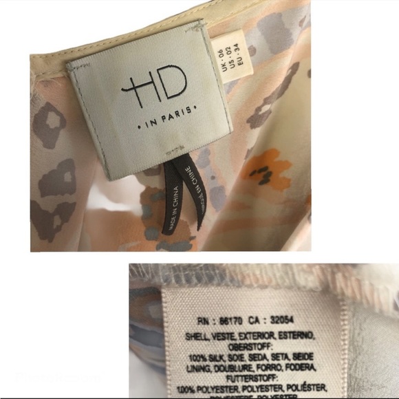 Anthropologie HD in Paris Silk Paisley Spaghetti
Strap Top size 2 - Picture 7 of 8